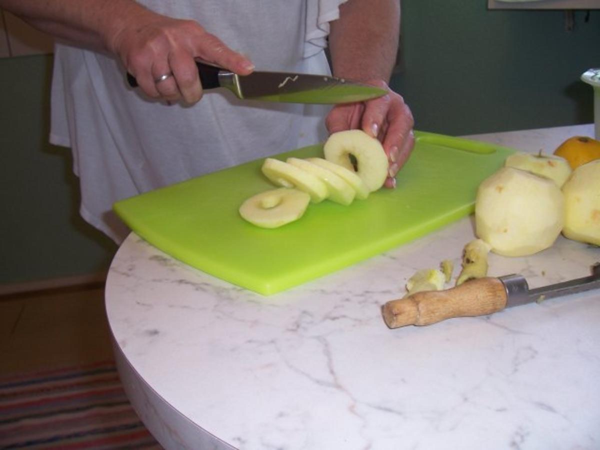 Schoko-Himbeer Äpfel himmlisch gebettet auf Vanille - Rezept - Bild Nr. 6