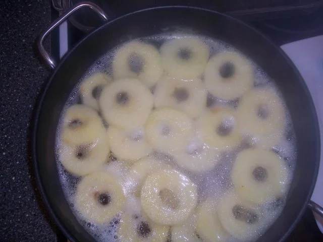 Schoko-Himbeer Äpfel himmlisch gebettet auf Vanille - Rezept - Bild Nr. 7