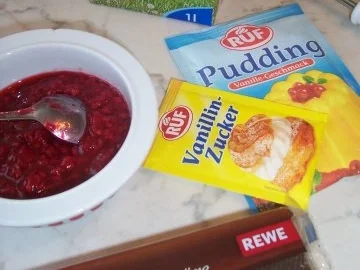 Schoko-Himbeer Äpfel himmlisch gebettet auf Vanille - Rezept - Bild Nr. 8