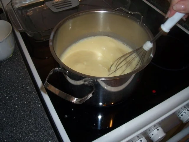 Schoko-Himbeer Äpfel himmlisch gebettet auf Vanille - Rezept - Bild Nr. 10