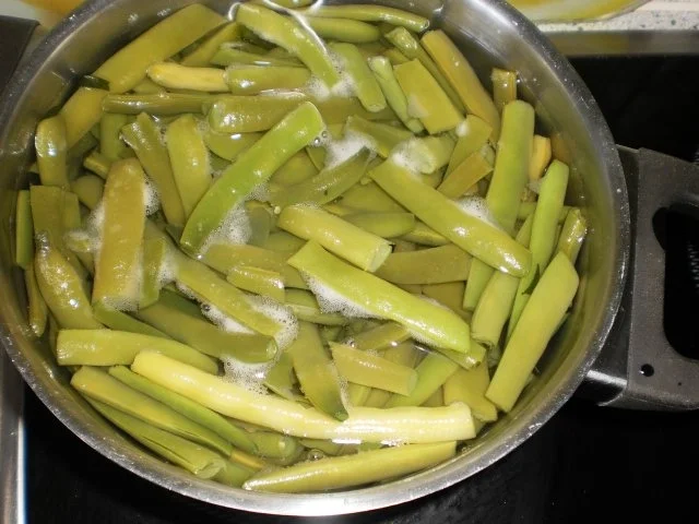 Rezept: Rumpsteaksteifen mit Bohnen Bild Nr. 9 Rumpsteaksteifen mit Bohnen - Rezept - Bild Nr. 9