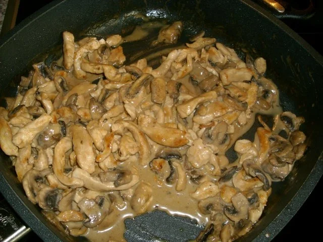 Kräutertaler mit Puten-Champignons>> - Rezept - Bild Nr. 6
