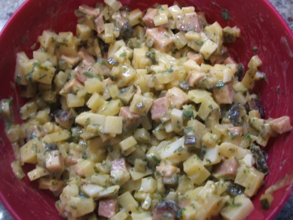 Bilder für Salate: Eiersalat aus der Eiersoße - Rezept