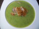 Zucchinisuppe mit Räucherfisch - Rezept