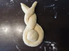 Hefezopf als Osterhase - Rezept
