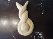 Rezept: Hefezopf als Osterhase Hefezopf als Osterhase - Rezept
