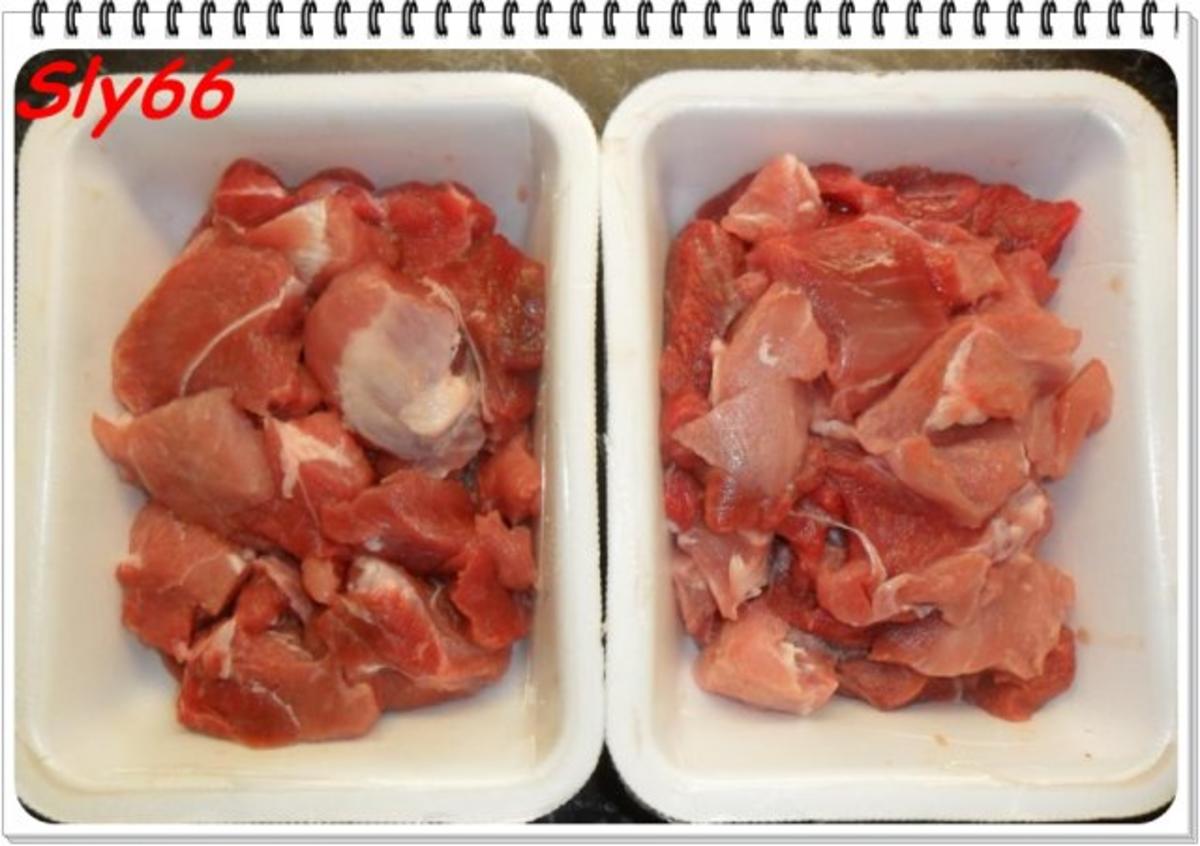 Fleischgerichte:Schweinegulasch - Rezept - Bild Nr. 6
