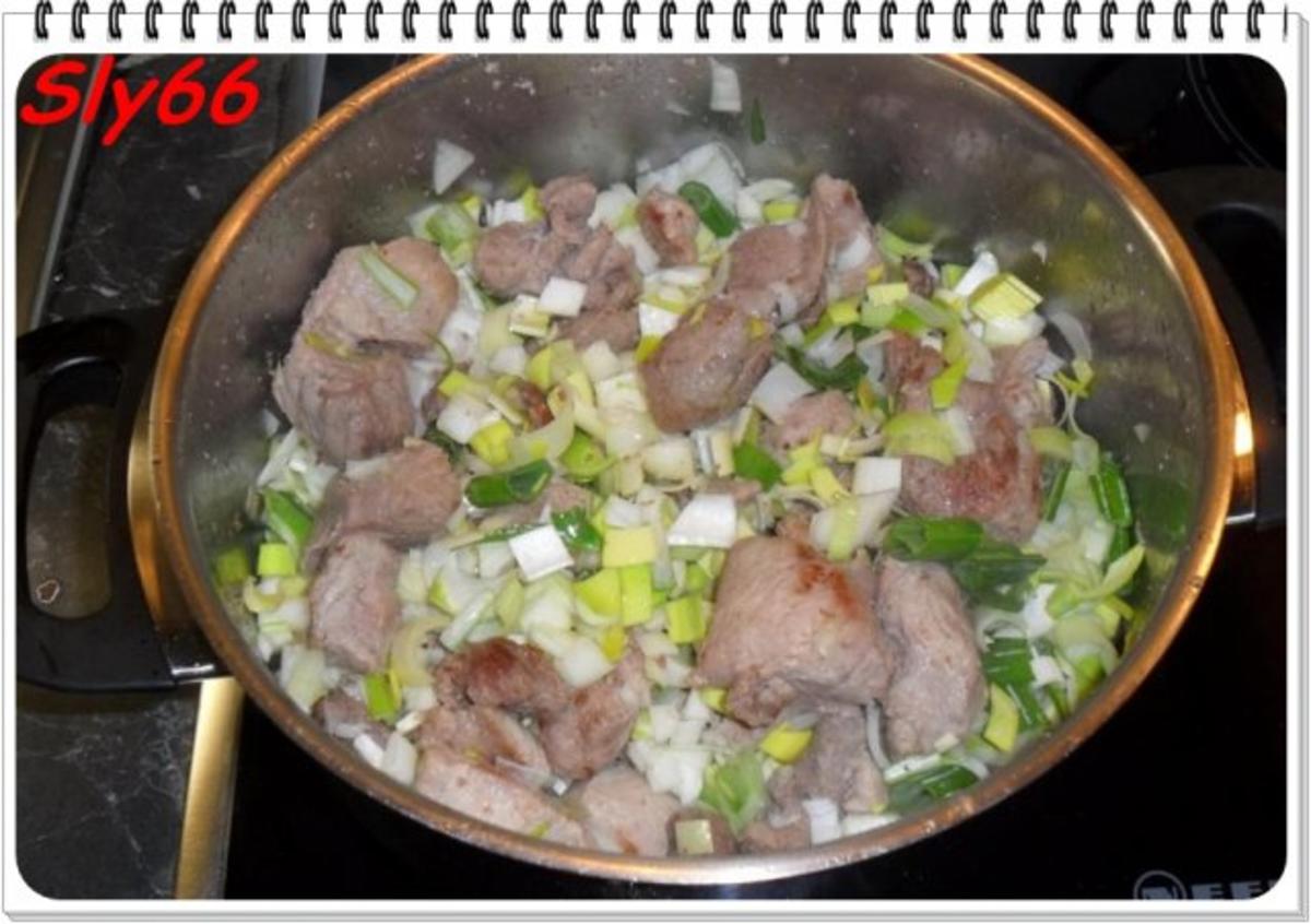 Fleischgerichte:Schweinegulasch - Rezept - Bild Nr. 9