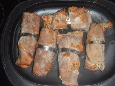 Schweinerouladen - Rezept