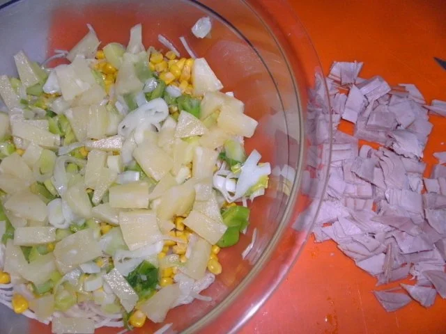 Rezept: Schichtsalat Bild Nr. 6 Schichtsalat - Rezept - Bild Nr. 6