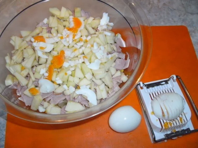 Rezept: Schichtsalat Bild Nr. 8 Schichtsalat - Rezept - Bild Nr. 8