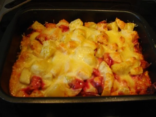 Rosarote Überraschung - Rote Beete-Süßkartoffel-Auflauf - Rezept - Bild Nr. 2