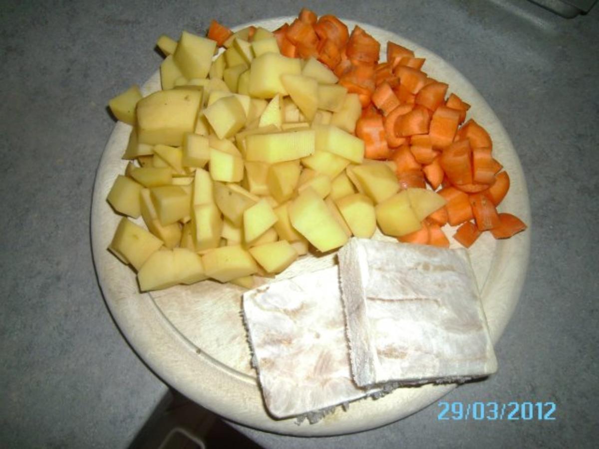 BABYNAHRUNG: Seelachs mit Kartoffeln und Karotten - Rezept - Bild Nr. 2