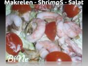 BiNe` S MAKRELEN - SHRIMPS - SALAT - Rezept