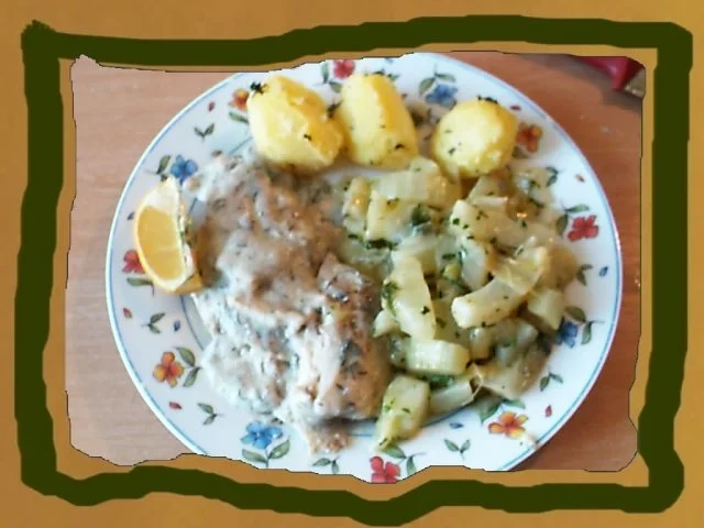 gedünstetes Seelachsfilet aus dem Backofen mit Fenchelgemüse - Rezept - Bild Nr. 8