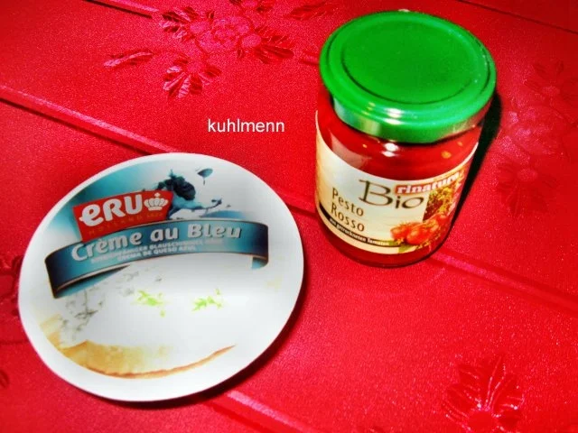 Hähnchen und Spargel in Pesto/Käse-Soße - Rezept - Bild Nr. 4