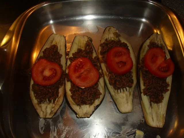 Gefüllte Auberginen - Rezept - Bild Nr. 7