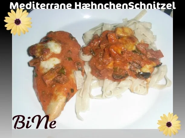 BiNe` S MEDITERRANE HÆHNCHENSCHNITZEL - Rezept - Bild Nr. 2