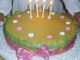 Punschtorte mit Marzipan - Rezept