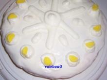 Backen: Zitronen-Joghurt-Sahne-Torte - Rezept