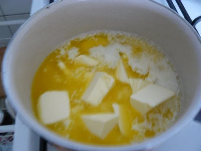 Rezept: Rhabarberkuchen mit Solf Bild Nr. 4 Rhabarberkuchen mit Solf - Rezept - Bild Nr. 4