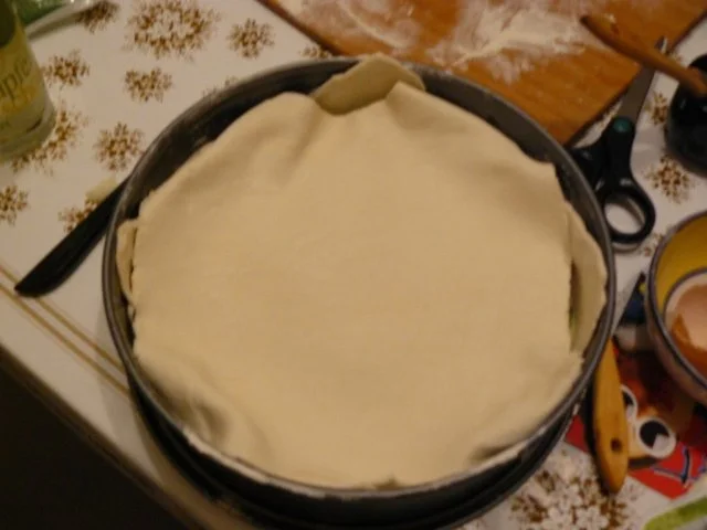 Herzhafte Spinattorte mit Blätterteig vegetarisch - Rezept - Bild Nr. 14