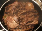 Wild: Reh-Soße  für das Rezept Reh-Ragout und Rehfleischküchle - Rezept