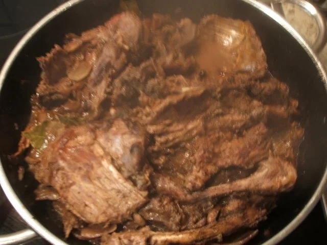 Wild: Reh Soße für das Rezept Reh Ragout und Rehfleischküchle - einfach ...