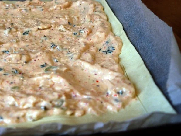 Chorizo und Tomaten auf Blätterteig - Rezept - Bild Nr. 5