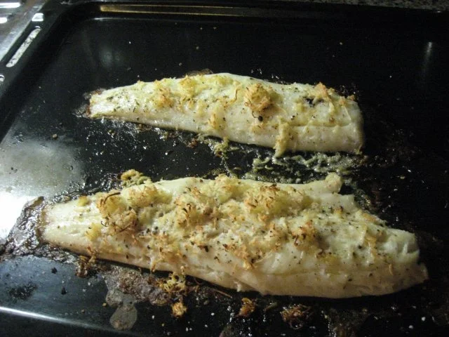 Zanderfilet mit Butter-Meerrettich-Kruste und Frühlings-Risotto - Rezept - Bild Nr. 2