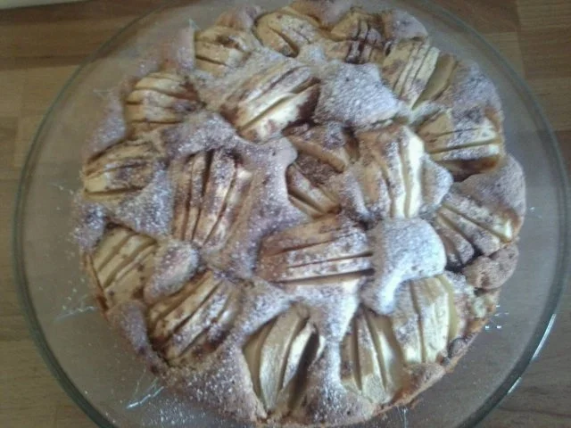 Rezept: Versunkener Apfelkuchen Versunkener Apfelkuchen - Rezept