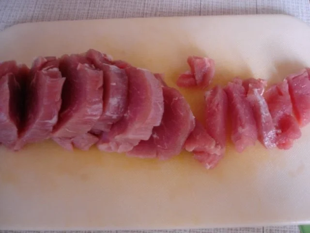 Rezept: Schweinefilet in Currysauce mit Reis und Blattsalat Bild Nr. 3 Schweinefilet in Currysauce mit Reis und Blattsalat - Rezept - Bild Nr. 3