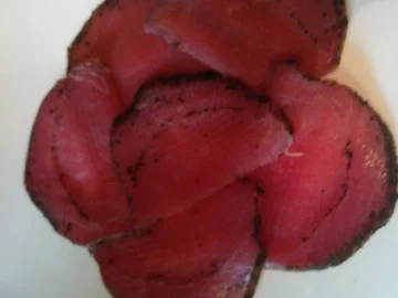 Rezept: Carpaccio vom Thunfisch Bild Nr. 5 Carpaccio vom Thunfisch - Rezept - Bild Nr. 5