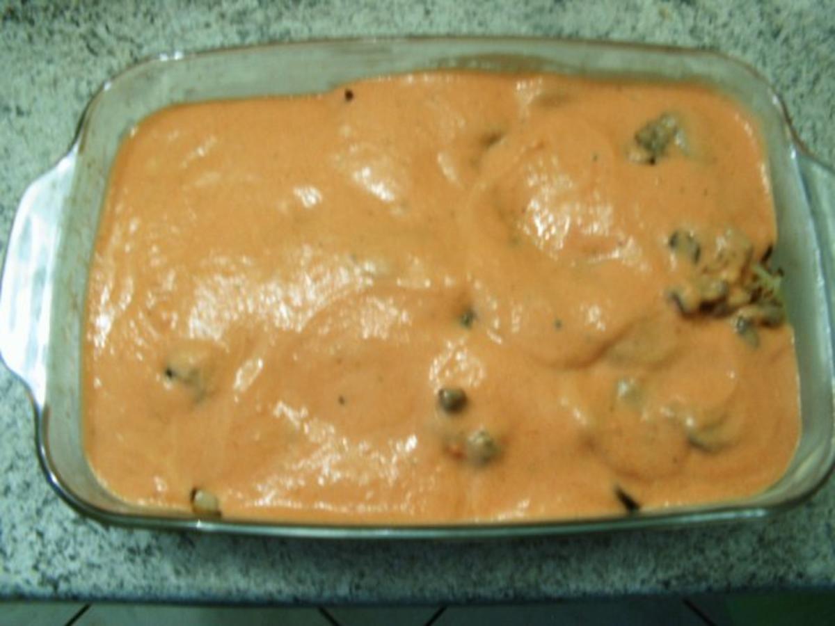 Champignon Hähnchen Auflauf - schnell &amp; einfach - von wastel