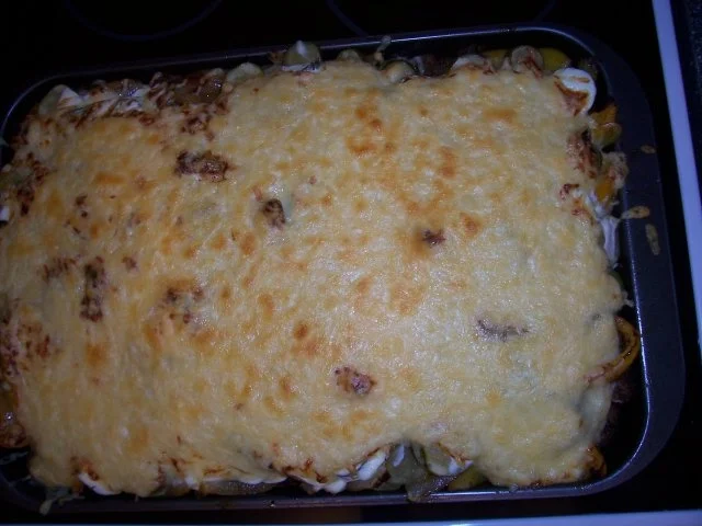 Rezept: Hackfleisch-Gemüseauflauf (oder Lieblingsessen unseres Sohnes) Bild Nr. 12 Hackfleisch-Gemüseauflauf (oder Lieblingsessen unseres Sohnes) - Rezept - Bild Nr. 12