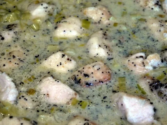 Tagliatelle mit Mohn, Zitrone und Hähnchen - Rezept - Bild Nr. 10