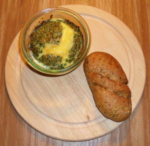 Rührei mit Speck und Zwiebeln