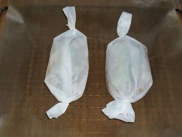 Rezept: Seelachs im Pergament Bild Nr. 4 Seelachs im Pergament - Rezept - Bild Nr. 4