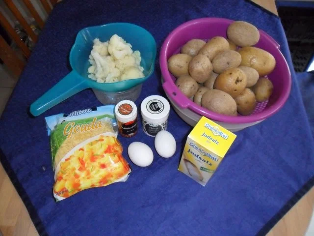 Blumenkohl-Käse-Küchlein - Rezept - Bild Nr. 2