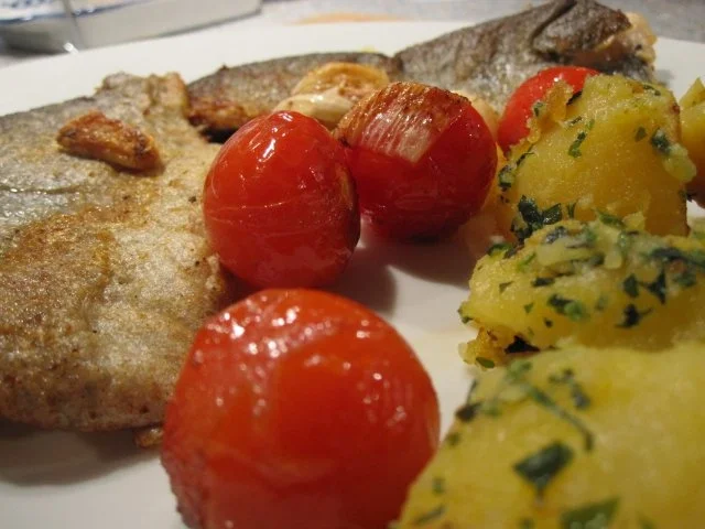 Rezept: Forellenfilets á la Ralf mit Petersilienkartoffel Bild Nr. 3 Forellenfilets á la Ralf mit Petersilienkartoffel - Rezept - Bild Nr. 3