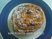 ROSETTEN - HEFEKUCHEN - Rezept