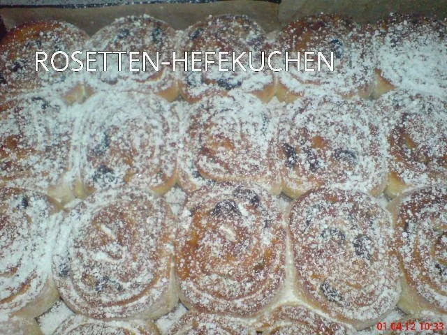 ROSETTEN - HEFEKUCHEN - Rezept - Bild Nr. 2