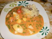 Eierfrikassee mit Champignonpüree - Rezept