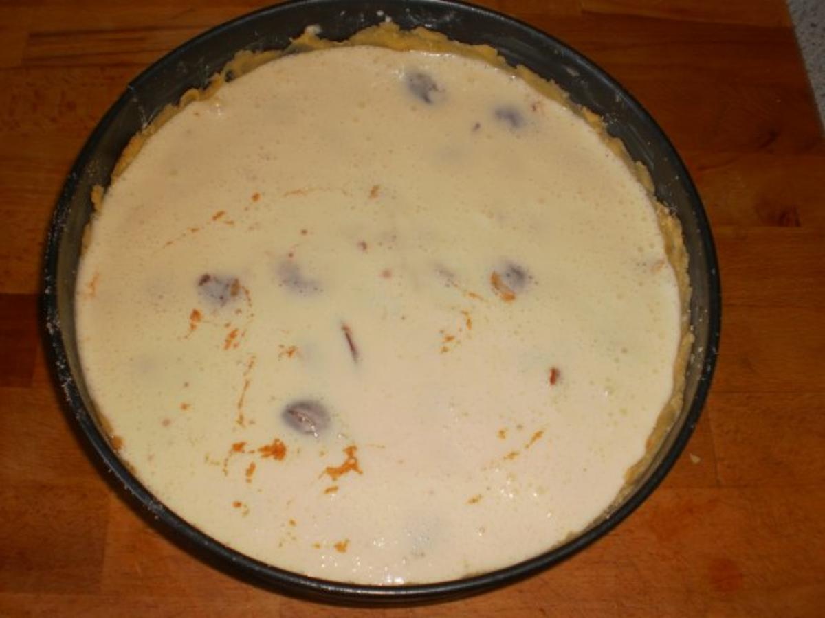 Pflaumenkuchen mit Rahmguss - Rezept mit Bild - kochbar.de