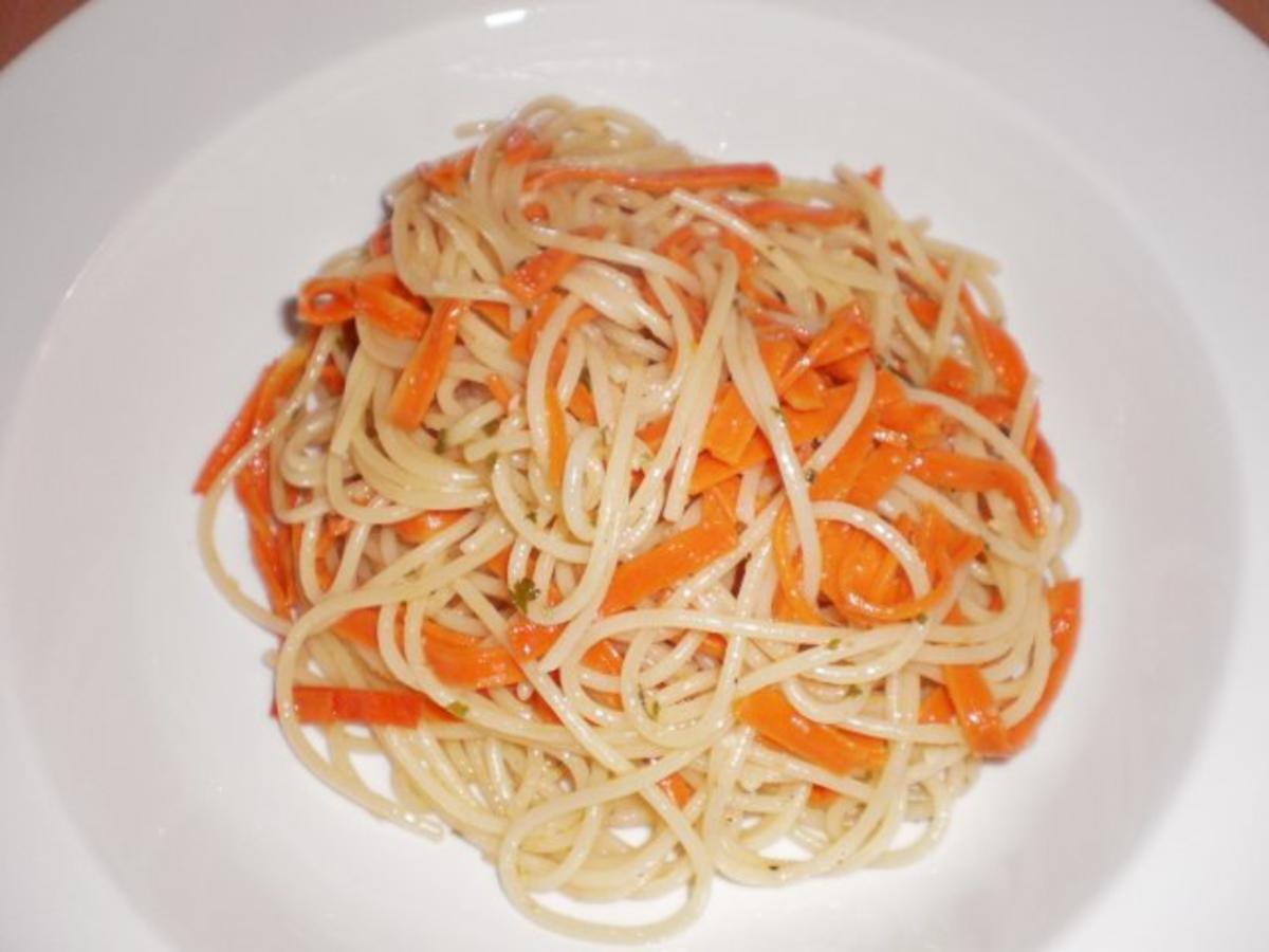 Knoblauch-Spaghetti, "RUCK-ZUCK" - Rezept