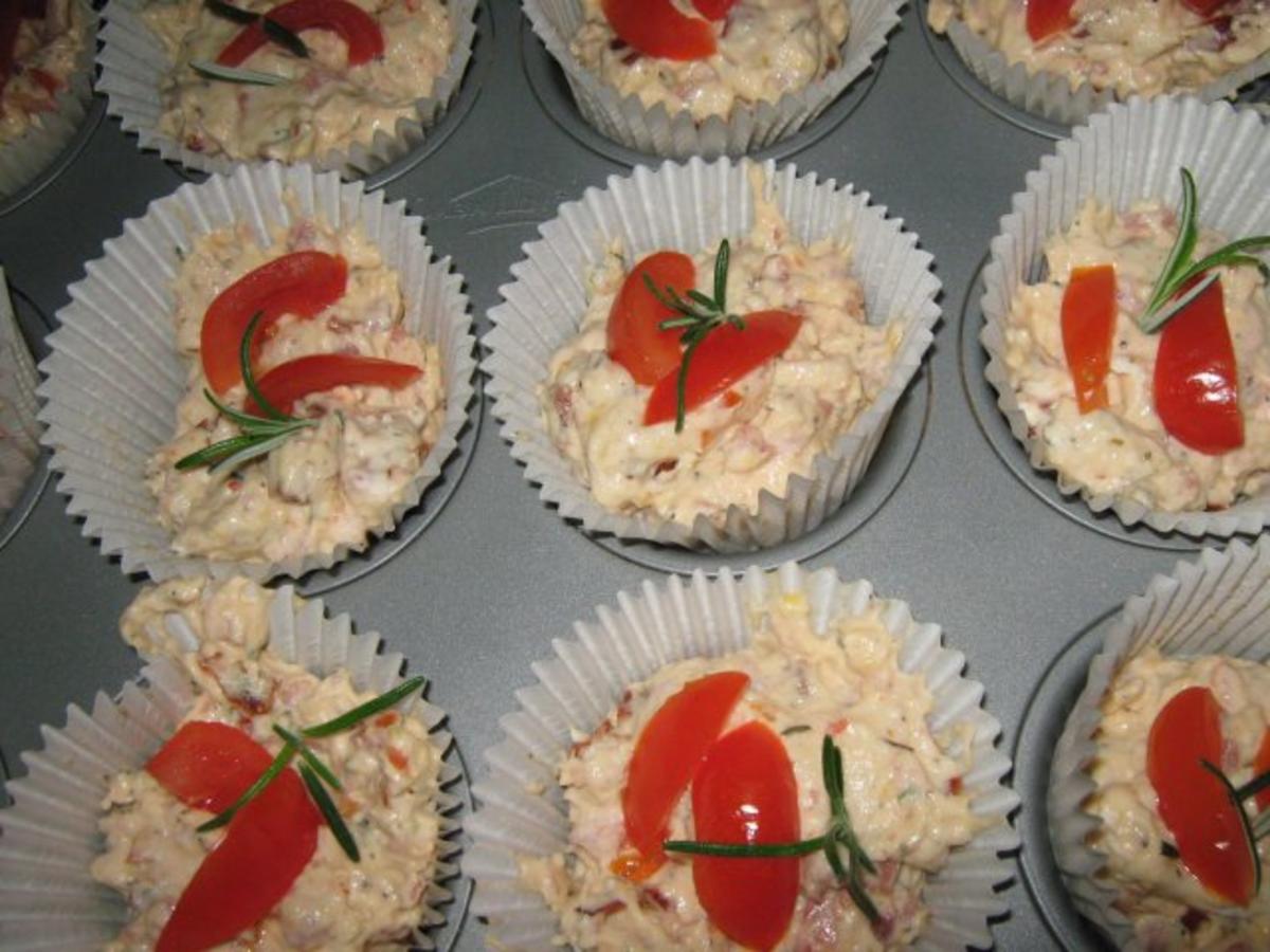 Tomaten-Schinken-Muffins - Rezept - Bild Nr. 3