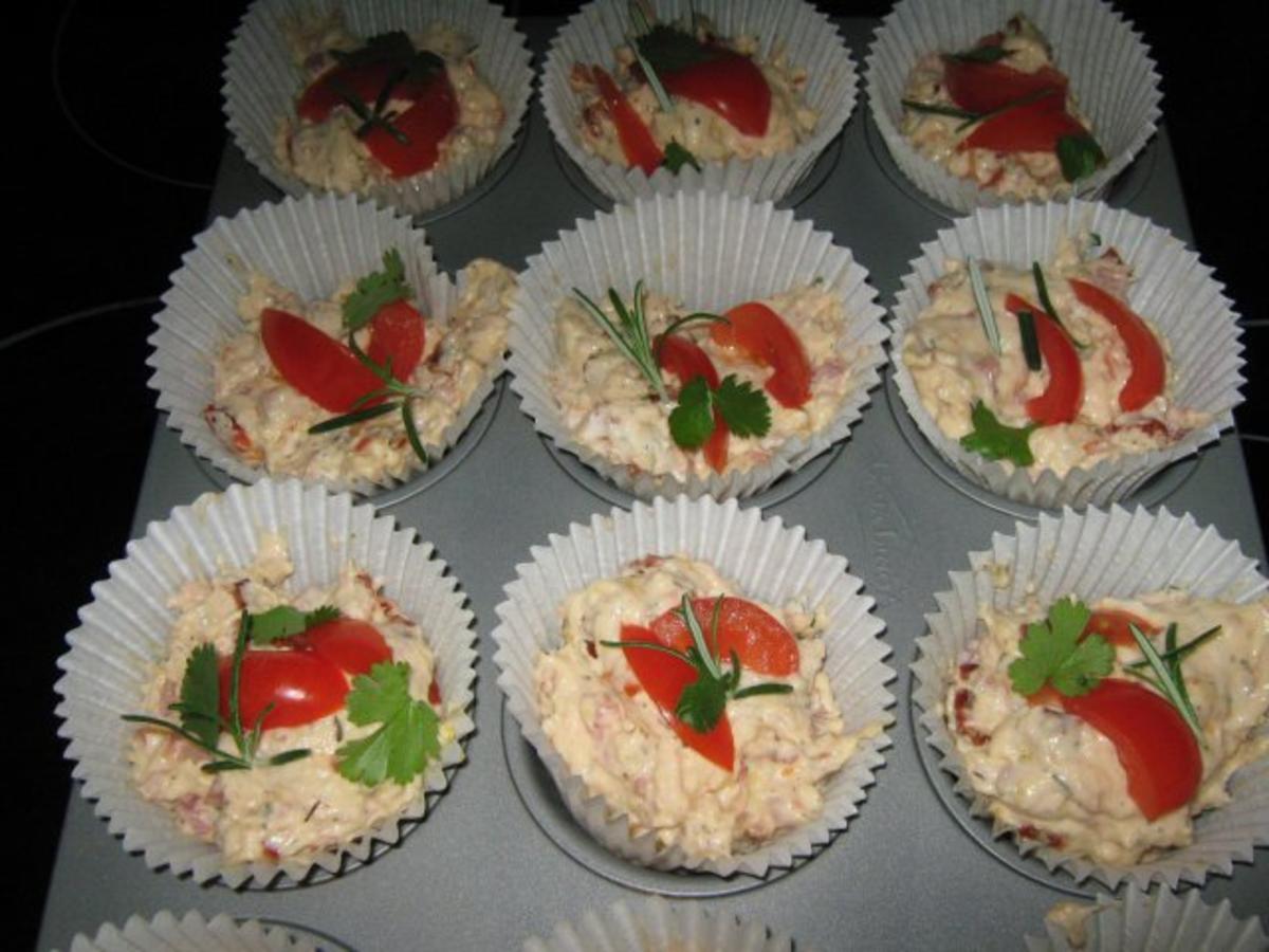 Tomaten-Schinken-Muffins - Rezept - Bild Nr. 2