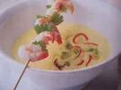 Rezept: Curry-Kokos-Suppe mit Shrimps Curry-Kokos-Suppe mit Shrimps - Rezept