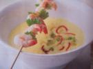 Curry-Kokos-Suppe mit Shrimps - Rezept