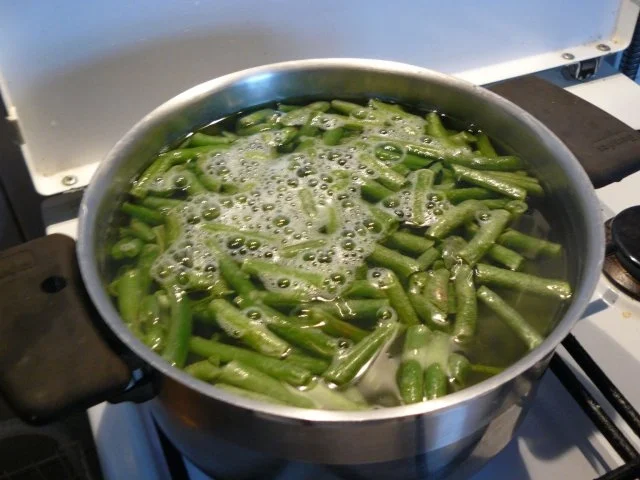 Rezept: Grüne Bohnen Bild Nr. 2 Grüne Bohnen - Rezept - Bild Nr. 2